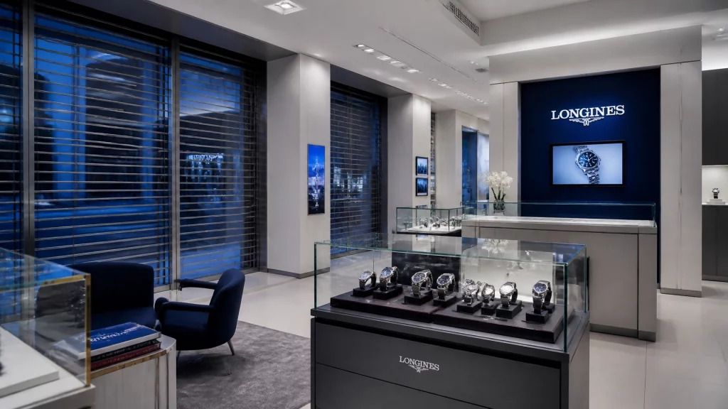 Security fog protection for luxury watch and jewellery boutiques