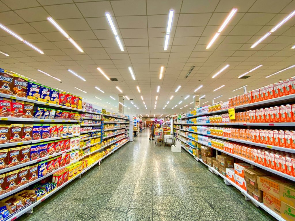 Security fog protection for supermarkets and grocery stores