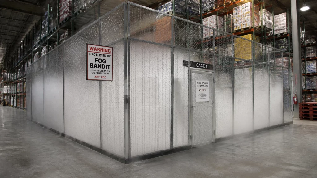 Protecting Spirits and Tobacco Cages: High-Density Fog Coverage for Wholesale Bays
