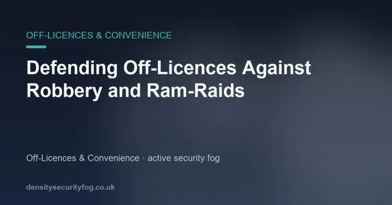 Beyond the Shutters: 5 Security Layers Every Off-Licence Needs in 2026